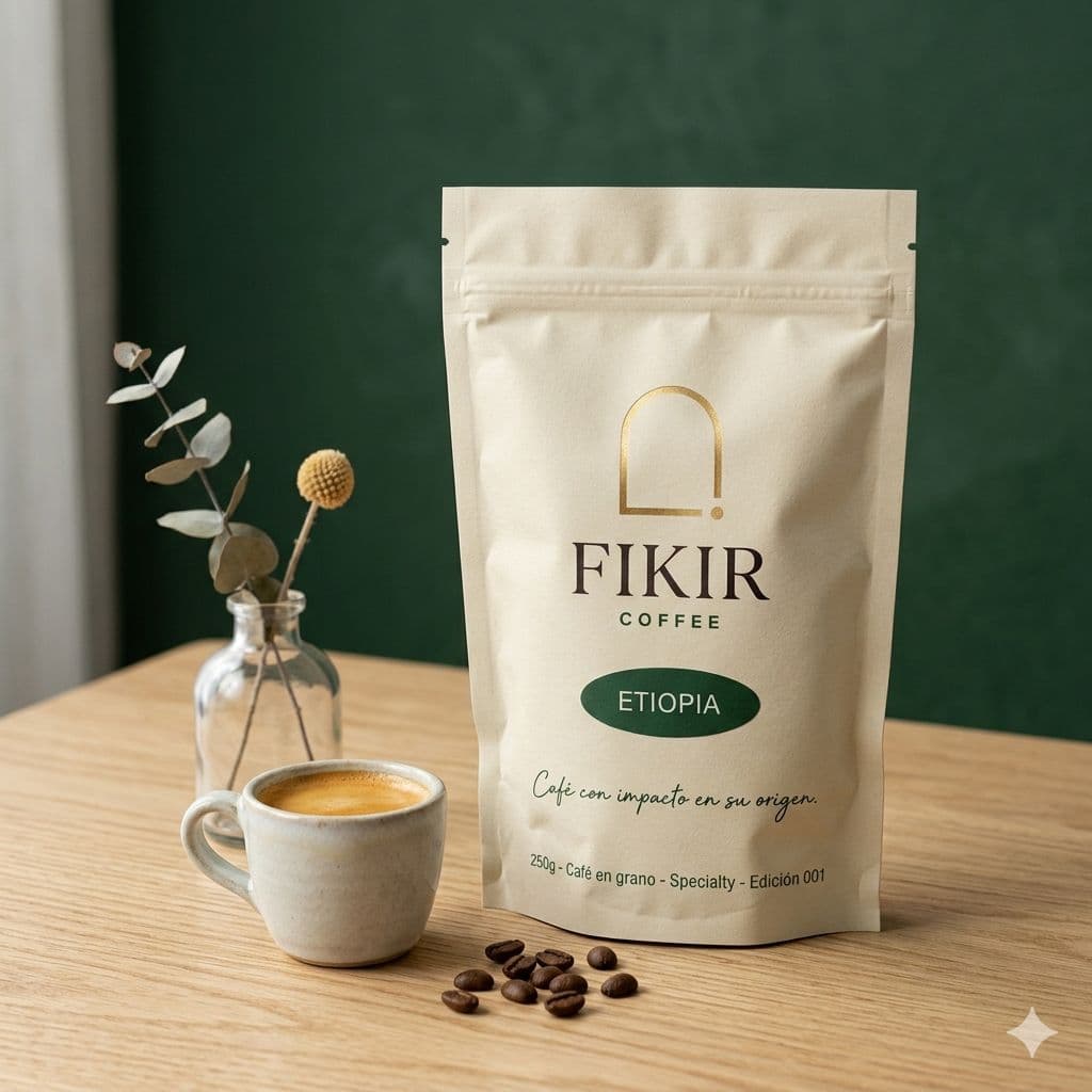 Bolsa de café Fikir Coffee Etiopía Yirgacheffe